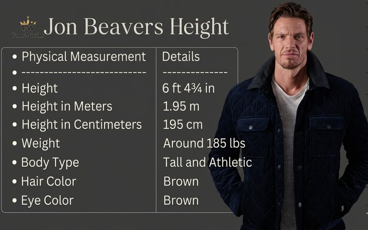 jon beavers height